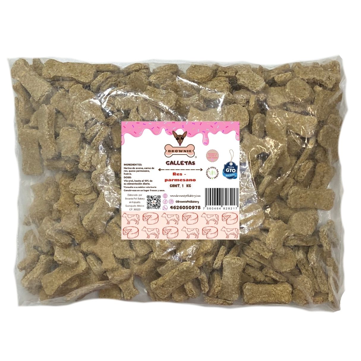Galletas sabor res-zanahoria 1 kg