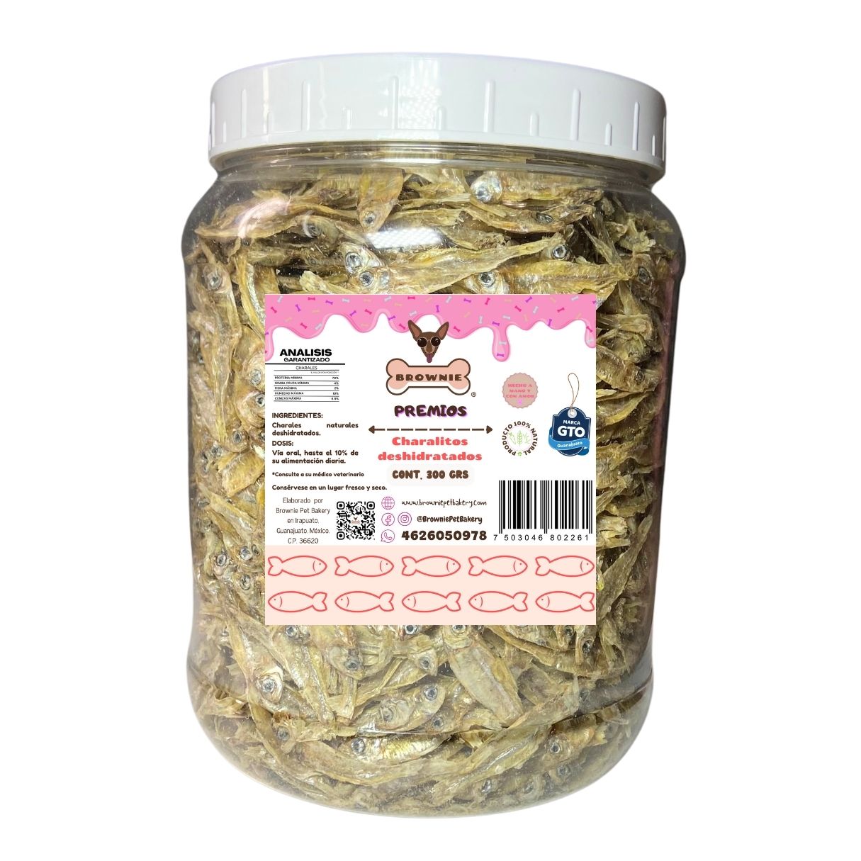 Charalitos deshidratados 300 gr