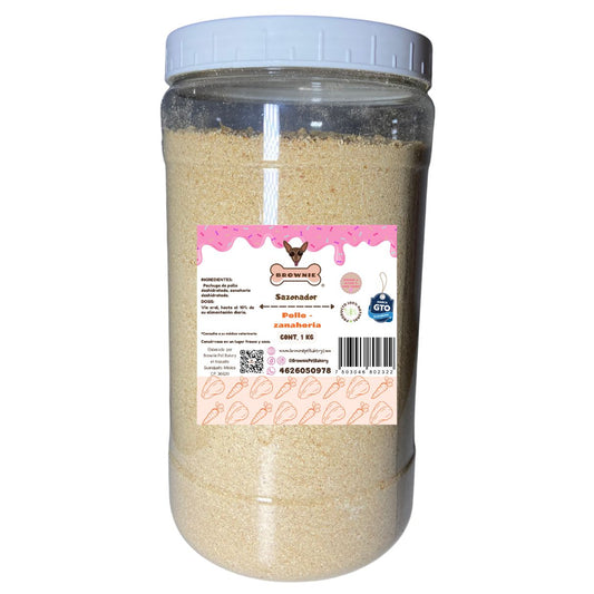 Sabroseador para croquetas de perro sabor pollo-zanahoria 1 kg