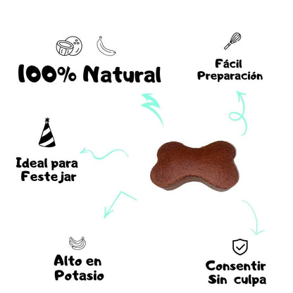 Harina para Pastel para Perros | 240 g